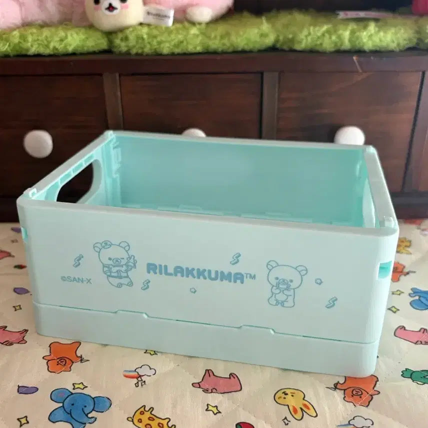 [BUNJANG] Rilakkuma Kuji Storage Box / Folding Box / 리락쿠마 쿠지 수납함/폴딩박스