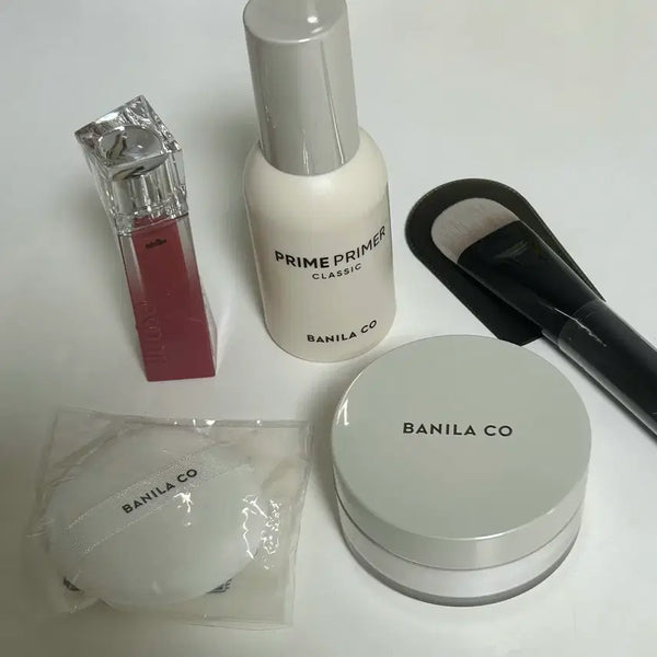 [BUNJANG] Cosmetics Bundle (Lip Tint, Primer, Foundation Brush) / 무료나눔 화장품