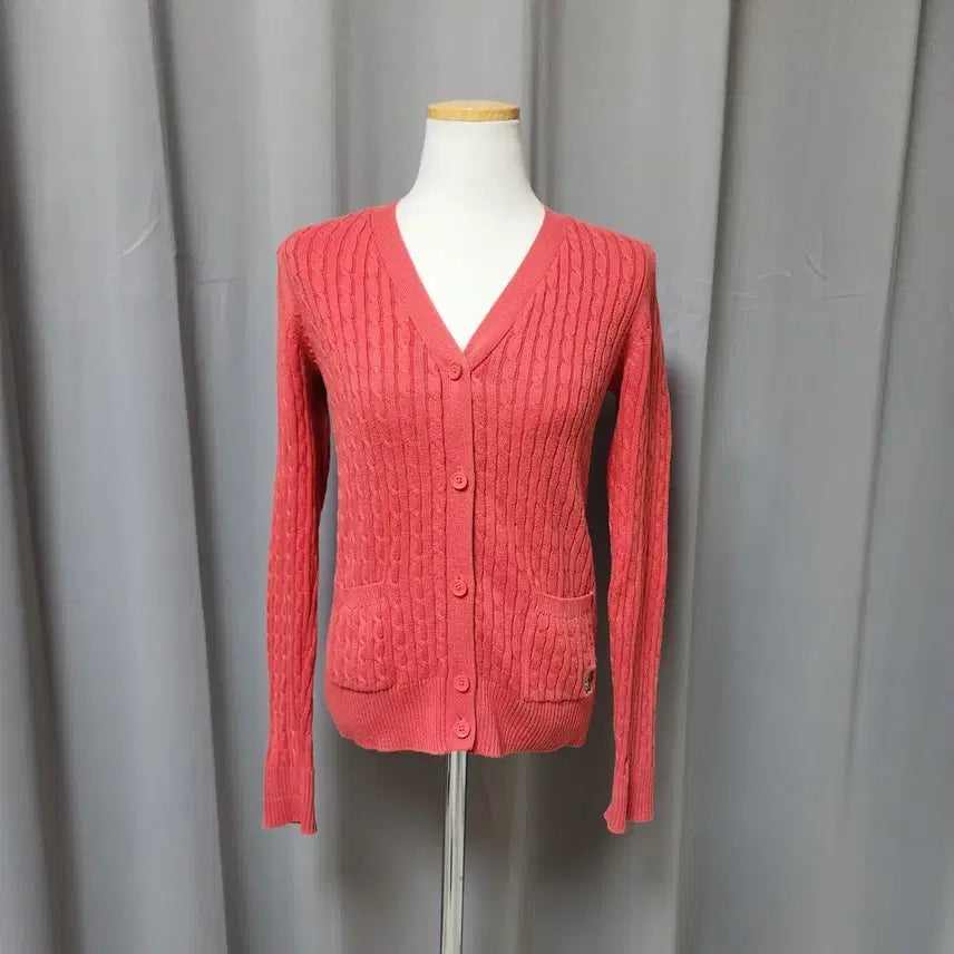 [BUNJANG] Teenie Weenie Cotton Cable Knit Cardigan Size S / 티니위니 코튼 케이블 니트 가디건 s