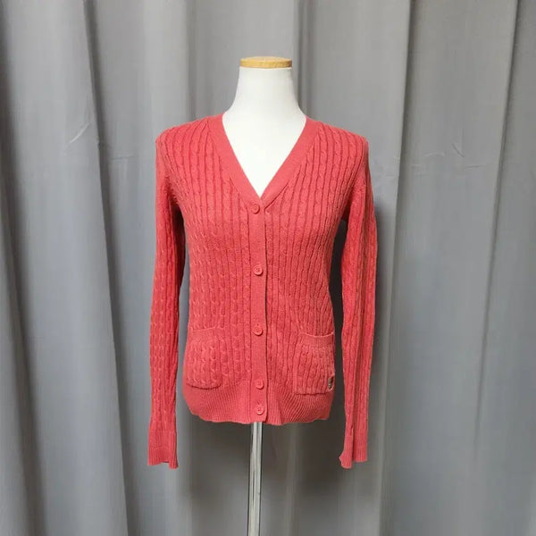 [BUNJANG] Teenie Weenie Cotton Cable Knit Cardigan Size S / 티니위니 코튼 케이블 니트 가디건 s