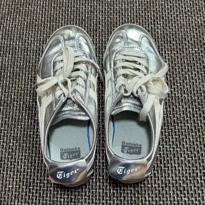 [BUNJANG] Onitsuka Tiger Mexico 66 Silver Sneakers / 오니츠카타이거 맥시코66 실버