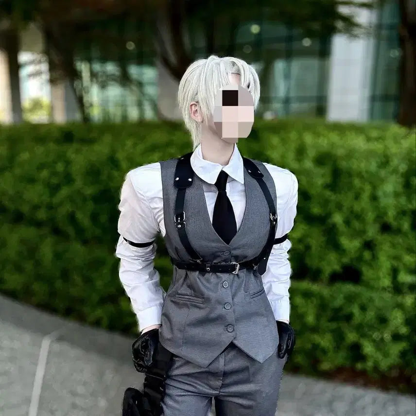 [BUNJANG] Geochul Gothiccosplay Lee Jaheon Cosplay Costume / [택포] 괴출 괴담출근 이자헌 코스프레 의상 판매