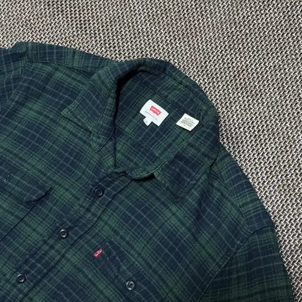 [BUNJANG] Levi's Checkered Flannel Shirt / 리바이스 체크 남방