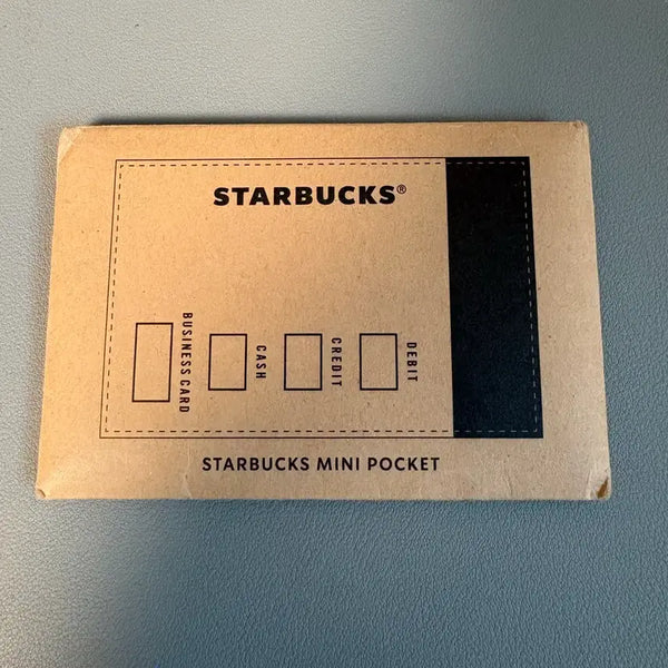 [BUNJANG] Starbucks Mini Pocket Wallet / 스타벅스 미니 포켓 지갑