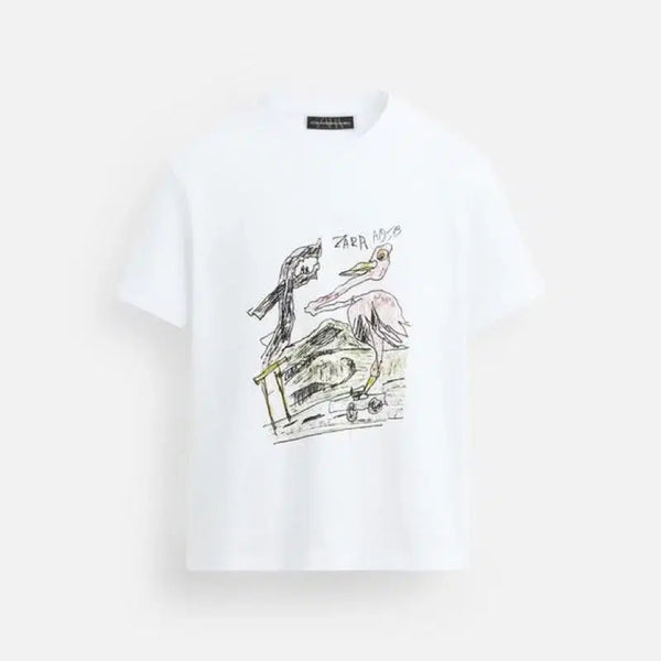 [BUNJANG] Andersson Bell x Zara Graphic T-Shirt / [L]앤더슨벨 자라 그래픽 티셔츠
