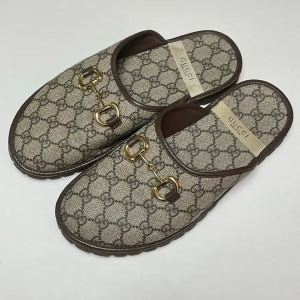 [BUNJANG] Gucci Horsebit GG Mules Slippers Size 7 / 구찌 홀스빗 GG 뮬 슬리퍼