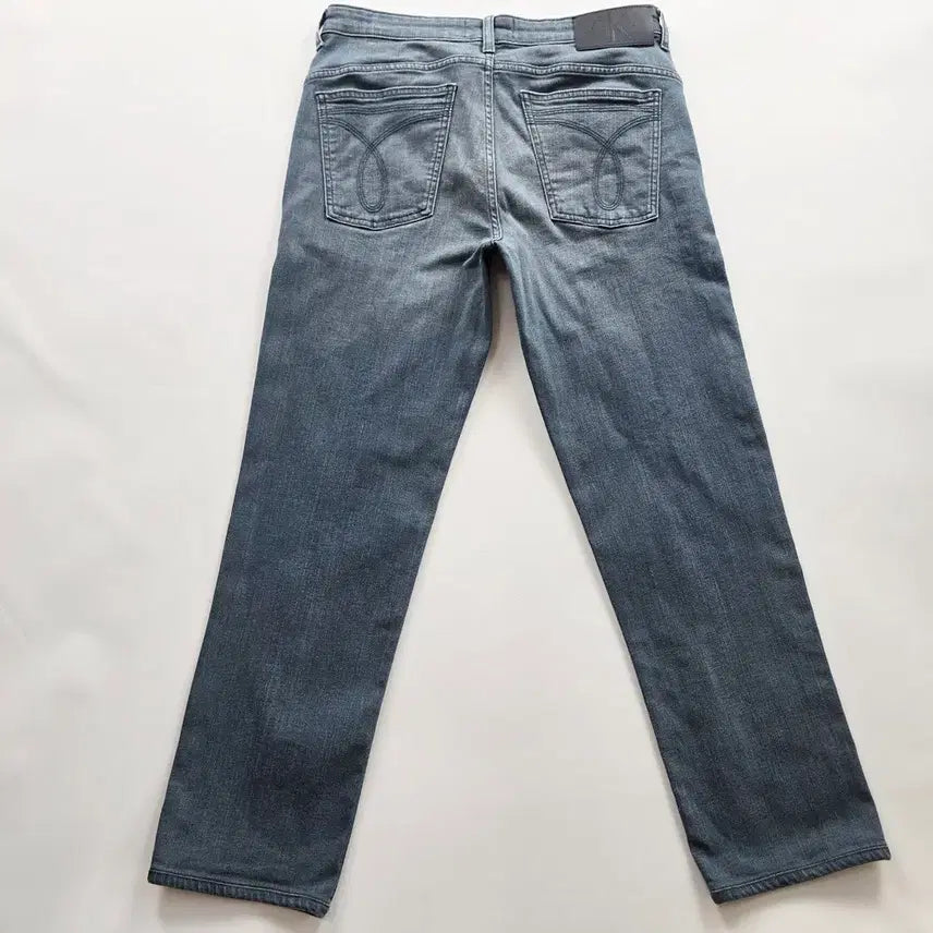 [BUNJANG] Calvin Klein Slim Fit Washed Denim Pants Size 32 / 캘빈클라인 청바지 스판 슬림 워싱 데님팬츠 사이즈32 R6896