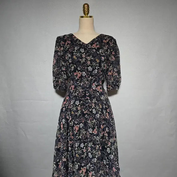 [BUNJANG] Marant Flower Midi Dress / marant 플라워 미디원피스