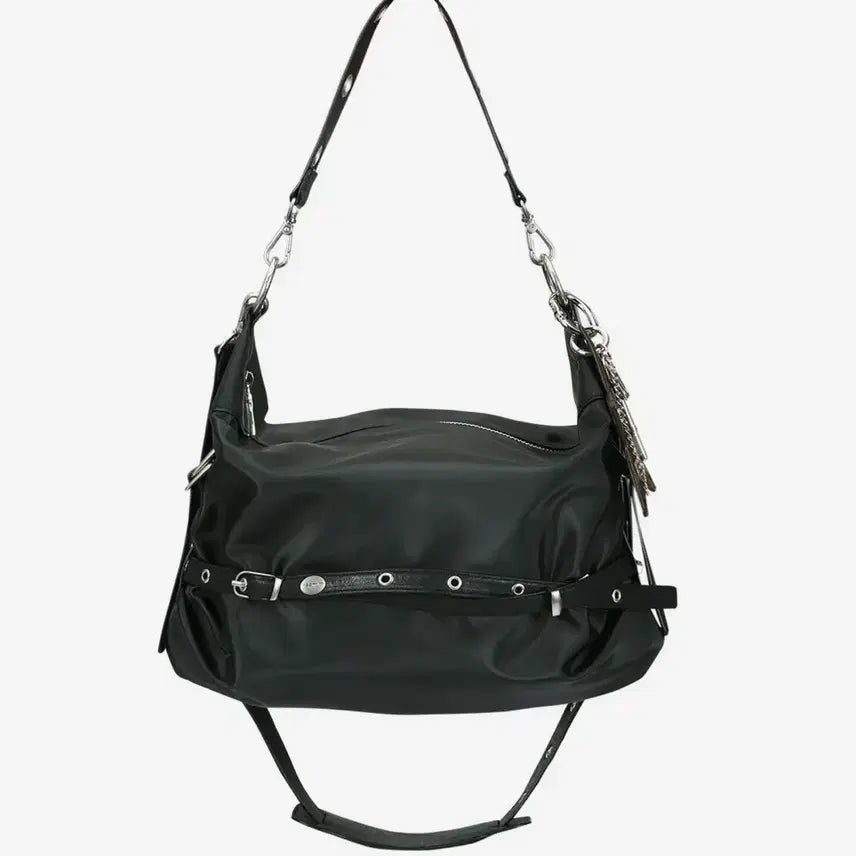 [BUNJANG] Yeomim Slouch Bag Nylon Black / 여밈 슬라우치백 나일론 블랙