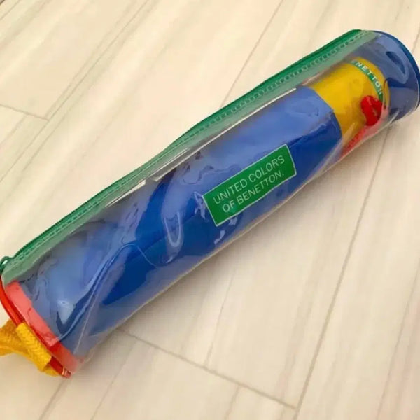 [BUNJANG] Benetton 90's Old School Umbrella / Benetton 90's 고전 빈티지 베네통 올드스쿨 우산