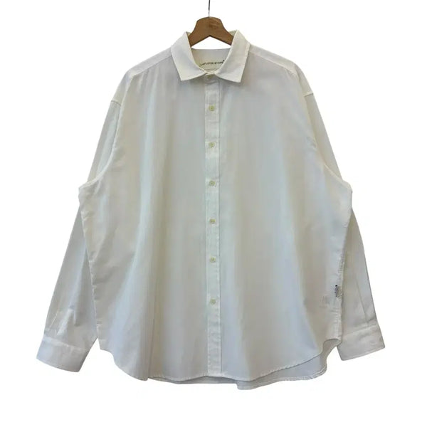 [BUNJANG] La Fitte Store Cotton Blend Shirt White L / 라퍼지스토어 면혼방 셔츠 화이트 L 정품