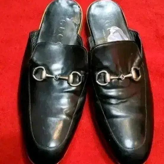 [BUNJANG] Gucci Black Leather Loafers / 구찌 로퍼 블랙