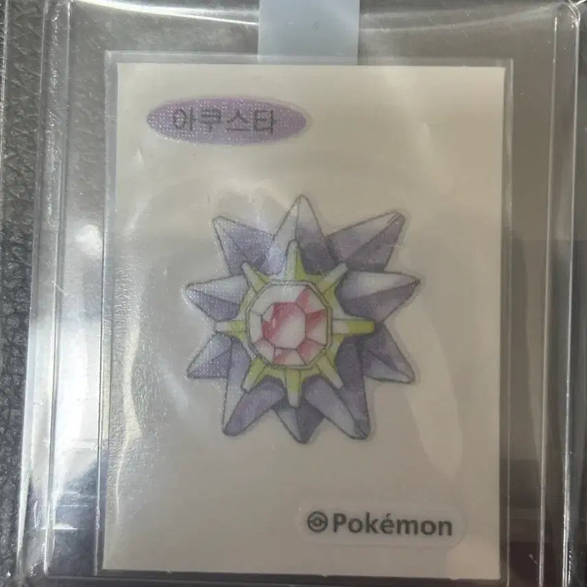 [BUNJANG] Pokemon Artwork Ttibusal Aqusta Sticker / 포켓몬 아트워크 띠부씰 아쿠스타 판매