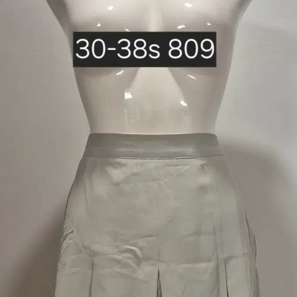 [BUNJANG] Light Green Pleated Mini Skirt - Size S / 연한 그린 플리츠 스커트 S