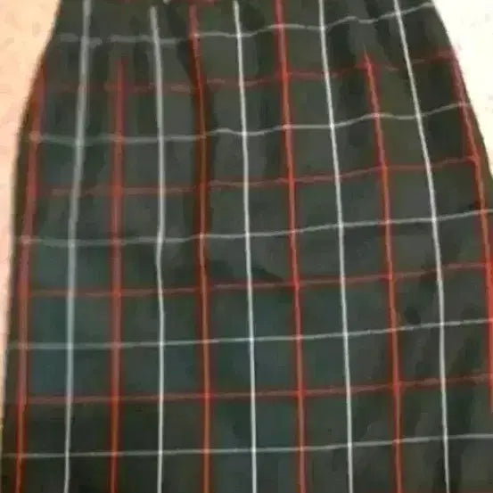 [BUNJANG] Burberry Check Midi Skirt / 버버리 체크 스커트