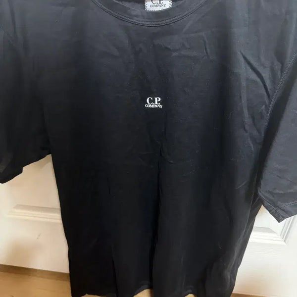 [BUNJANG] CP Company Black Logo T-Shirt / CP컴퍼니 반팔
