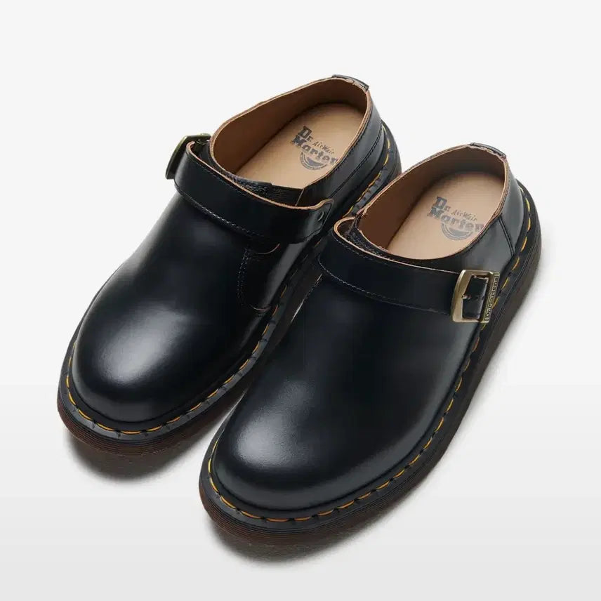 [BUNJANG] Dr. Martens Audrick Vintage Smooth Black Loafers 240 / 닥터마틴 아이샴 로퍼 240