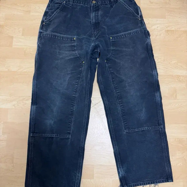 [BUNJANG] Carhartt Double Knee Black Pants 38-30 / 칼하트 더블니 블랙 38-30