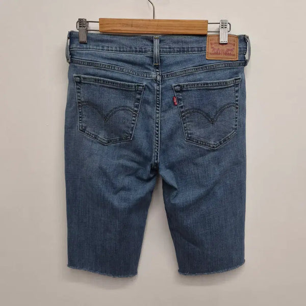 [BUNJANG] Levi's Women's Stretch Denim Shorts Size 27 / 리바이스 여성 반바지 27인치