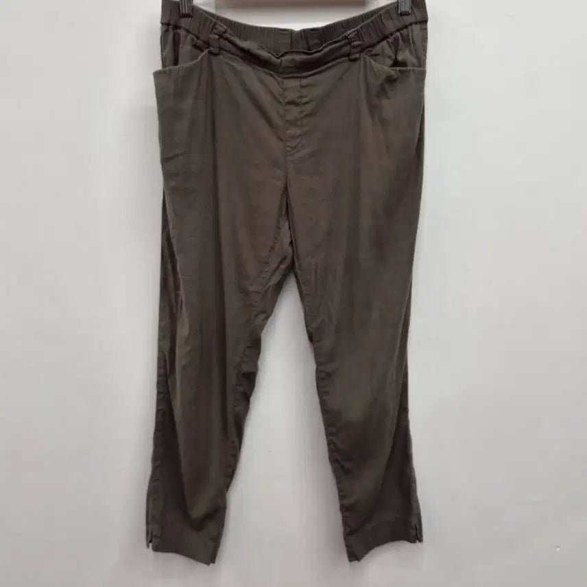 [BUNJANG] The North Face Women's Linen Blend Pants Khaki Size 28 / 노스페이스 여성 마바지 28인치