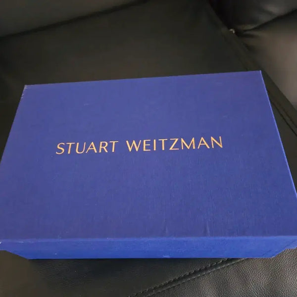 [BUNJANG] Stuart Weitzman Crystal Embellished Strap High Heel Sandals (Size 37.5) / STUART WEITZMAN
