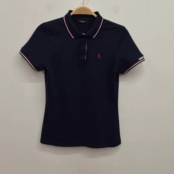 [BUNJANG] Hazzys Golf Women's Polo T-Shirt Navy Size 90 / 헤지스 골프 여성 티셔츠 90사이즈