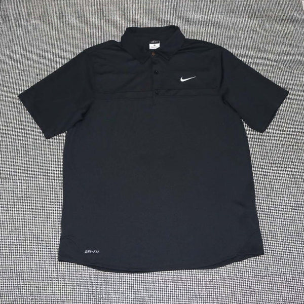 [BUNJANG] Nike Black Short Sleeve Polo Shirt Size 105 / 나이키 블랙 반팔 카라티 105