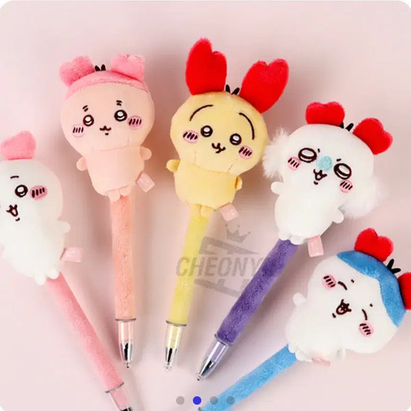 [BUNJANG] Hachiware & Kanin Ballpoint Pen / 먼작귀 볼펜