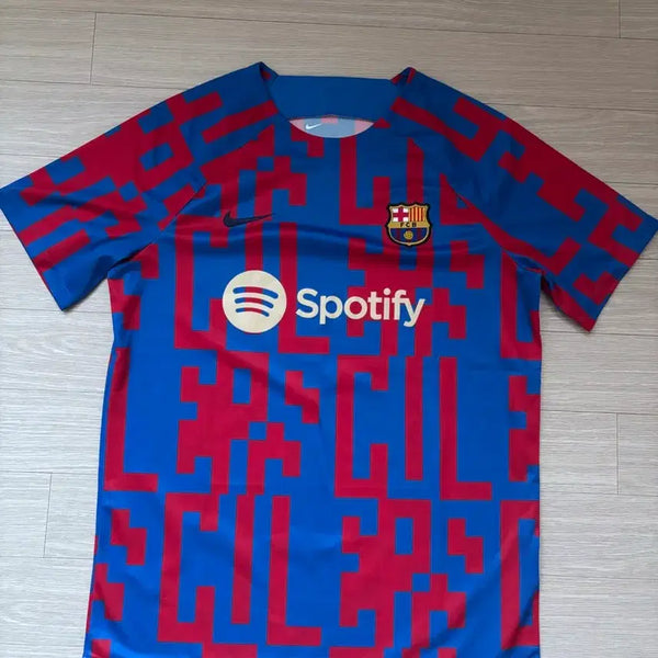 [BUNJANG] Nike Barcelona Training Top Jersey M / 나이키 바르셀로나 트레이닝탑 축구 유니폼 M