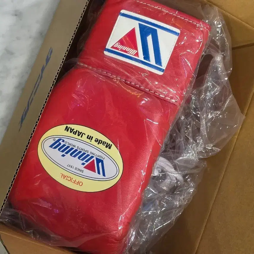 [BUNJANG] Winning Gloves 8oz Red Lace / 위닝 글러브 오피셜 8온스 레드 레이스