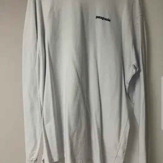 [BUNJANG] Patagonia Sweatshirt White L / 급처]  파타고니아 맨투맨화이트.  L