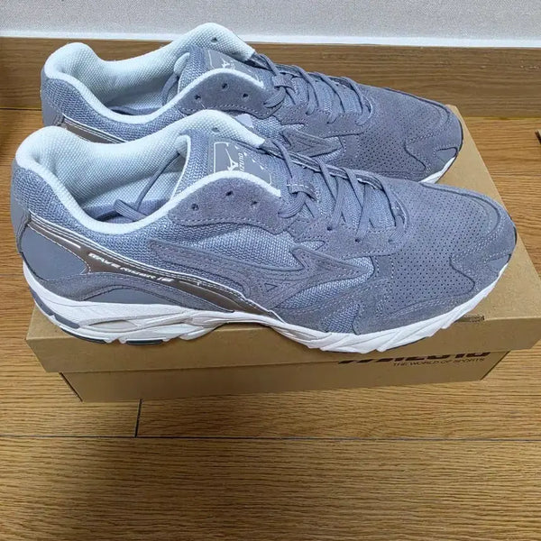 [BUNJANG] Mizuno Wave Rider 10 Quicksilver Tradewind Gray Running Shoes D1GA227704 / [290]미즈노 웨이브 라이더 10 퀵실버 트레이드윈드 그레이 D1GA227704 판매