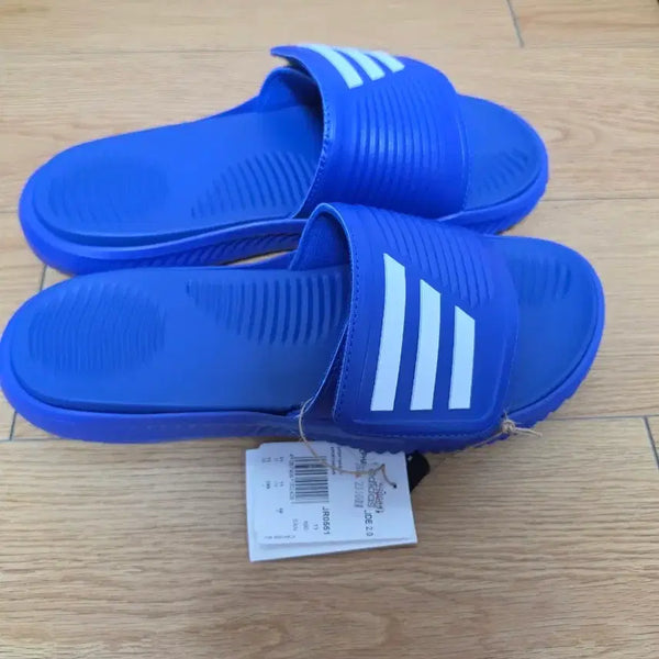[BUNJANG] Adidas Alpharange Response 2.0 Slide Blue JR0551 / [295] 아디다스 알파 리스폰스 2.0 슬라이드 블루 JR0551 판매