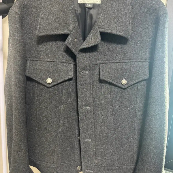 [BUNJANG] Bellier 25FW Wool Trucker Jacket Charcoal / 벨리에 25fw 울 트러커 자켓 차콜 100