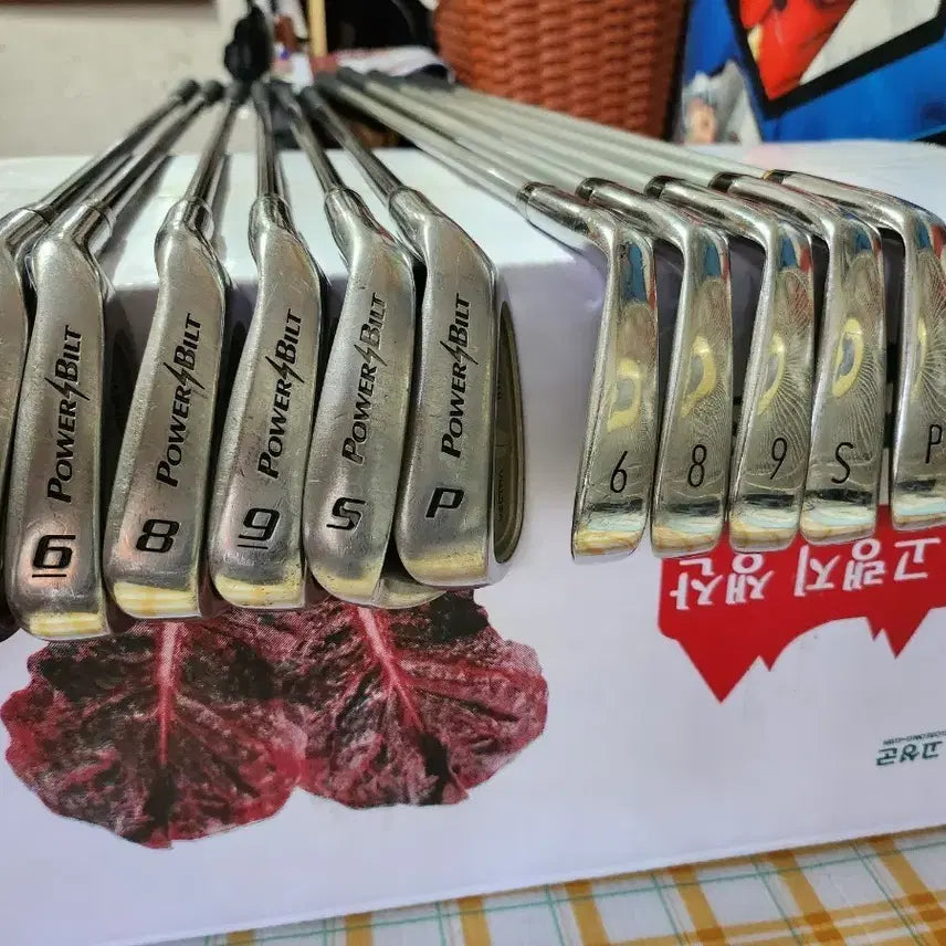 [BUNJANG] Powerbuilt Vector Iron Set & Moria Forged Iron Set / 남성용 아이언 골프채 파워빌트 6개 / 모리아 아이언 5개