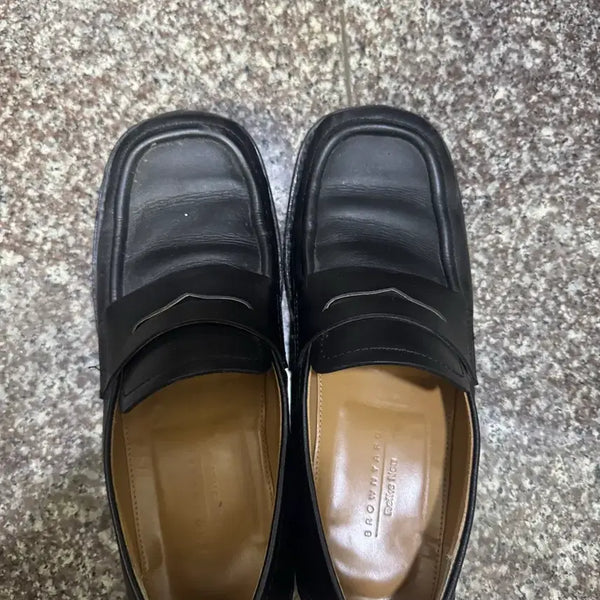 [BUNJANG] Brown Yak Penny Loafers / 브라운야드 페니로퍼 260
