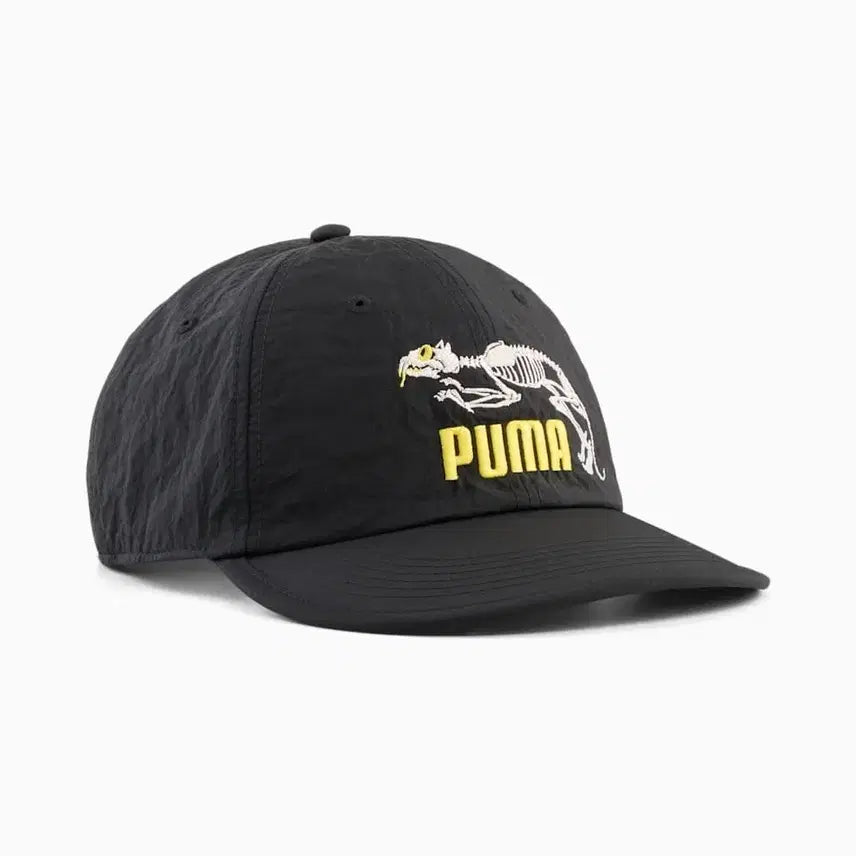 [BUNJANG] Puma Skeleton Ball Cap Black / 푸마 스켈레톤 볼캡 블랙