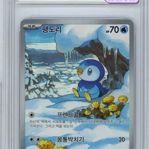 [BUNJANG] Pokemon Piplup AR Card / 포켓몬 팽도리 AR brg9