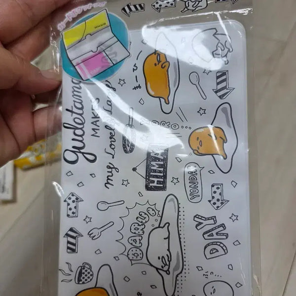 [BUNJANG] Gudetama Account Book Case / 구데타마 통장 케이스