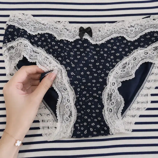 [BUNJANG] Floral Lace Women's Panties - Used / 꽃무늬 레이스 여성 팬티- 중고