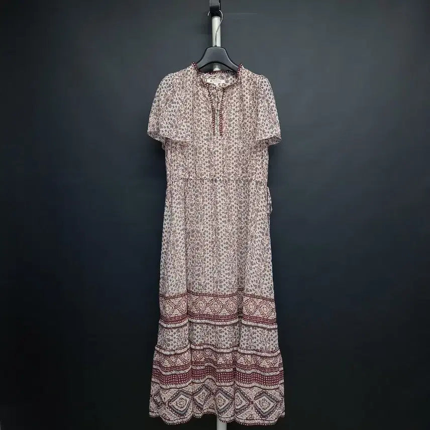 [BUNJANG] Thursday Island Choonha Chiffon Maxi Long Dress / 써스데이아일랜드  춘하 쉬폰 맥시 롱 원피스 55