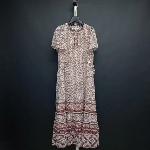 [BUNJANG] Thursday Island Choonha Chiffon Maxi Long Dress / 써스데이아일랜드  춘하 쉬폰 맥시 롱 원피스 55