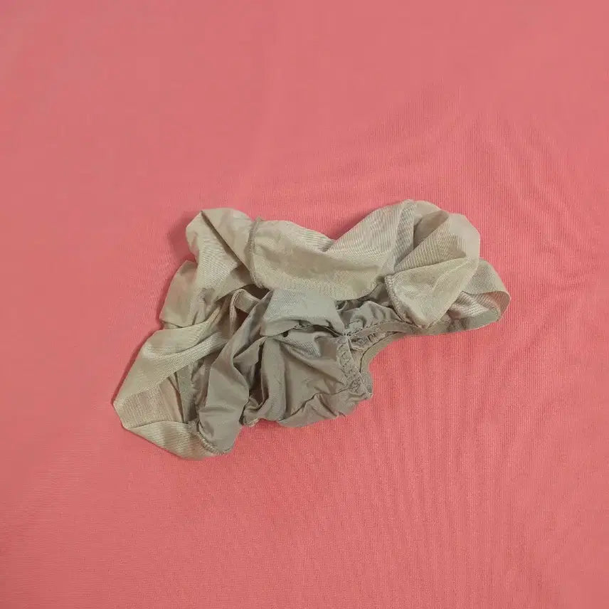 [BUNJANG] Women's Nude Tone Hem Panty / 여성 누디톤 햄팬티 속옷 세탁완료