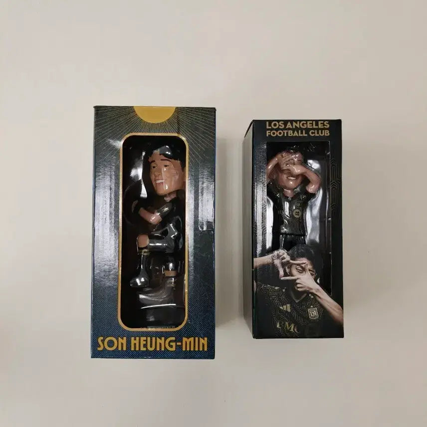 [BUNJANG] Son Heung-min LA Dodgers & LAFC Bobblehead Figure Set / 손흥민 버블헤드 피규어