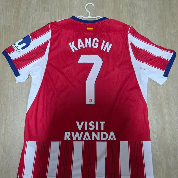 [BUNJANG] Atletico Madrid Kang-In Lee Authentic Jersey XL / 아틀레티코 마드리드 이강인 마킹 어센틱유니폼 XL
