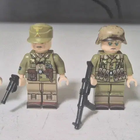 [BUNJANG] Mikkujikku WWII German Afrika Korps Compatible Lego Bricks / (택포) 미꾸지꾸 레고호환 2차대전 독일군 아프리카 군단