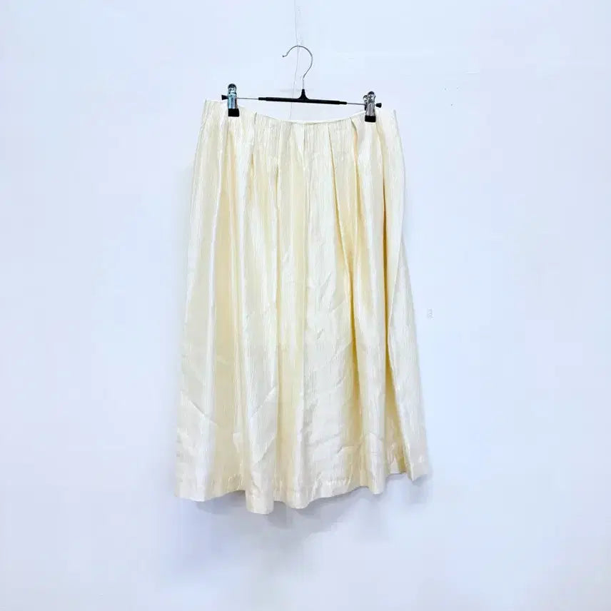 [BUNJANG] Shestudio Glossy Wrinkle Skirt / 새상품 쉬스튜디오 글로시 링클 스커트