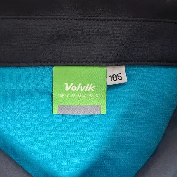 [BUNJANG] Volvik Golf Luxury T-Shirt Emerald Blue Polyester XL (New) / (새상품) 볼빅 골프 럭셔리 티셔츠 105