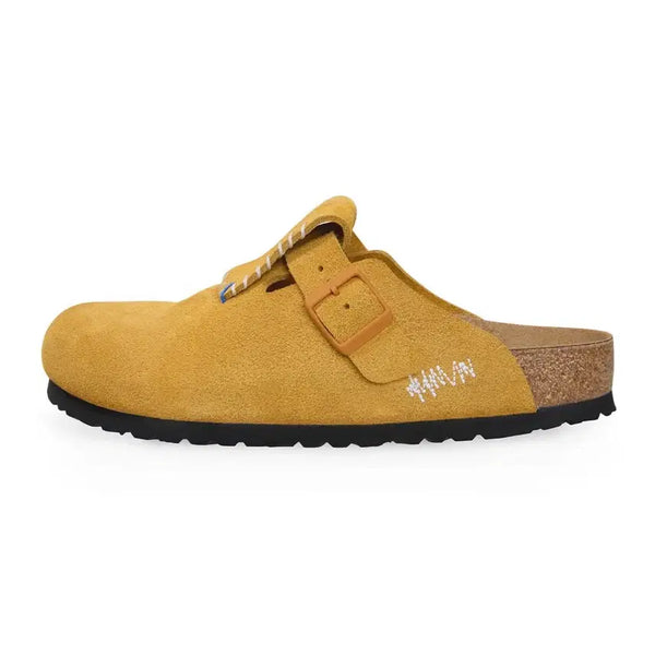 [BUNJANG] Ader Error x Birkenstock Boston Flap Honey Slippers (280mm) / (280mm)아더에러x버켄스탁 보스턴 플랩 허니 슬리퍼 새제품 팝니다