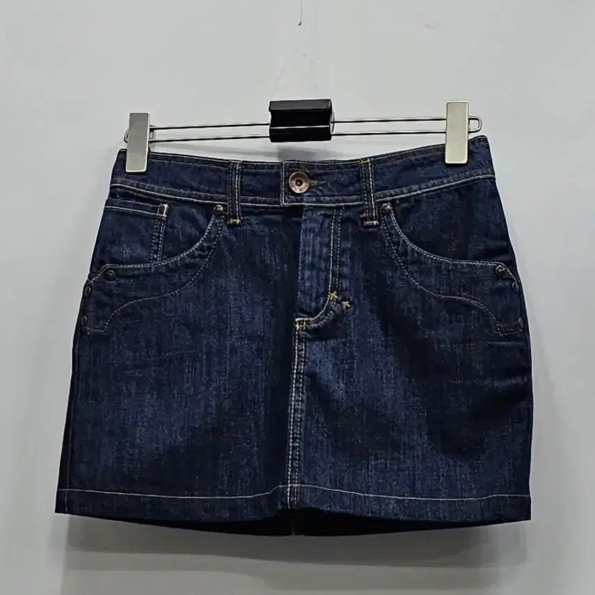 [BUNJANG] MAX&Co Y2K Denim Mini Skirt Indigo Blue / MAX&Co 막스앤코 Y2K 데님 미니 스커트 / 여 64 인디고 블루